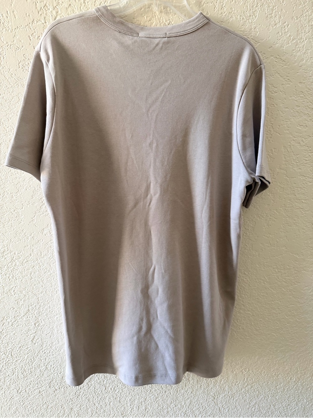 Mida Undici Men's Short Sleeve Crewneck T-Shirt Cotton Gray Stoneware Sz M Italy - Picture 7 of 9